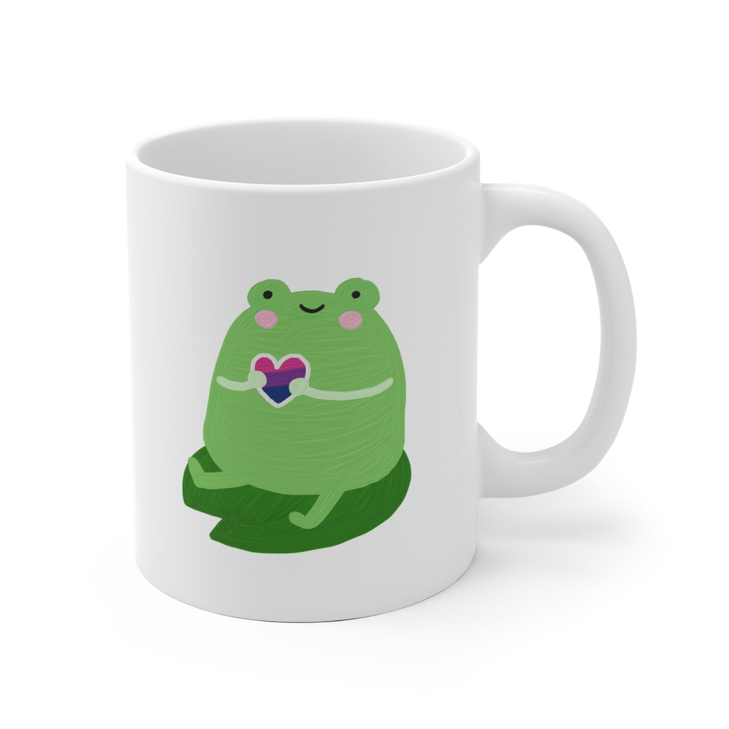 Bisexual Cute Frog Mug