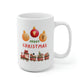 Merry Christmas Train Mug