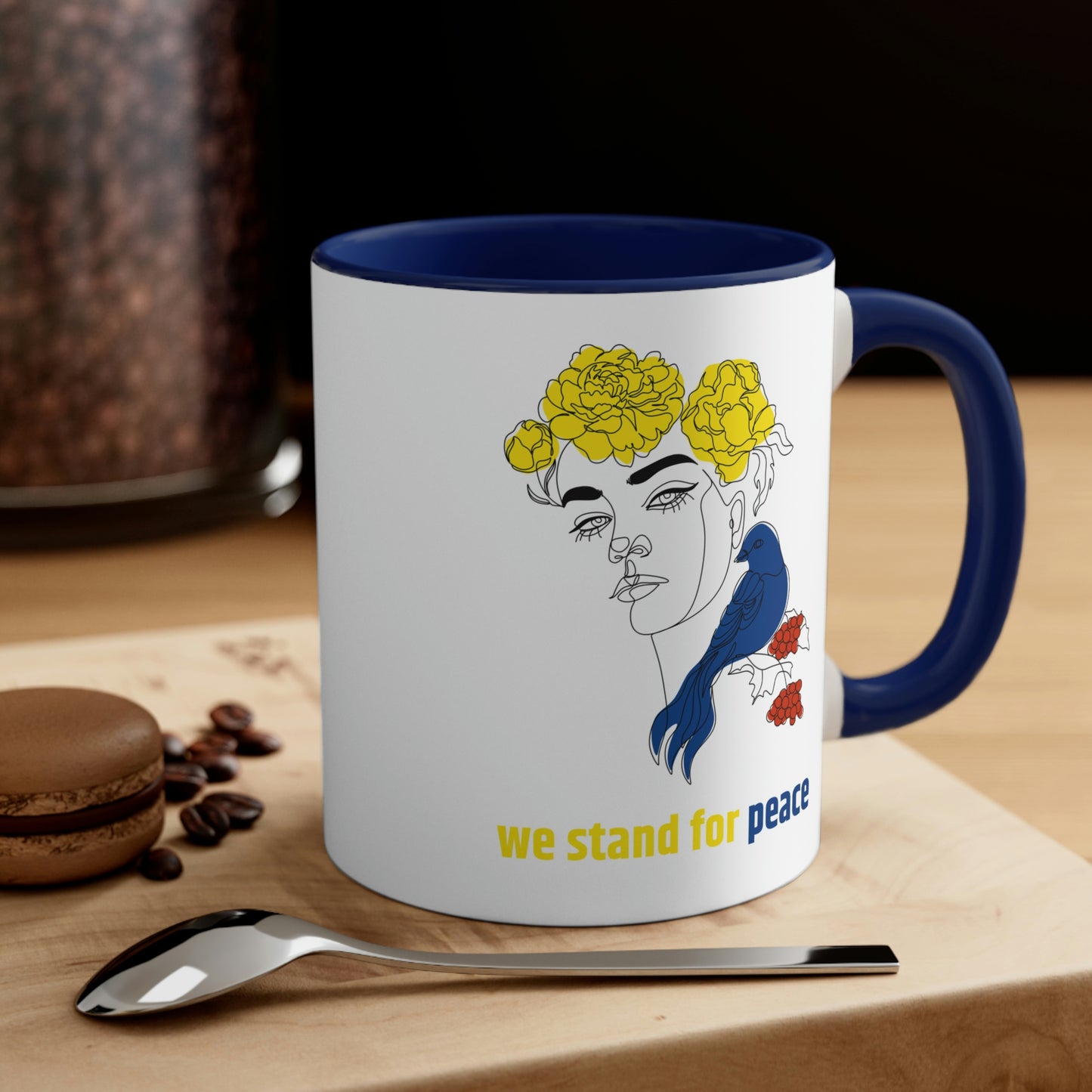 We Stand For Peace Ukraine Mug