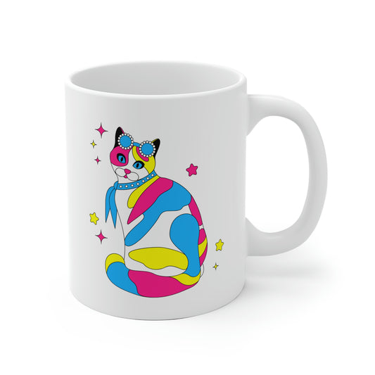 Pansexual Calico Cat Mug