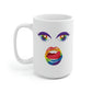 Rainbow Face Mug