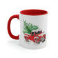 Christmas Tree Truck Mug