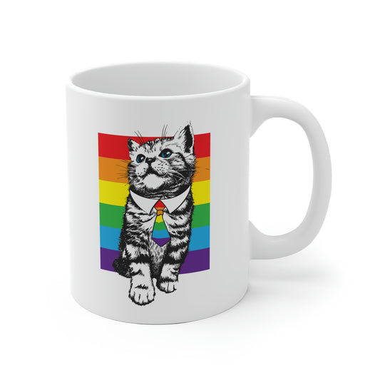 LGBTQ Cat Mug