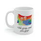 Old Gray And Yas Gay! Mug
