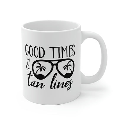 Good Times And Tan Lines Mug