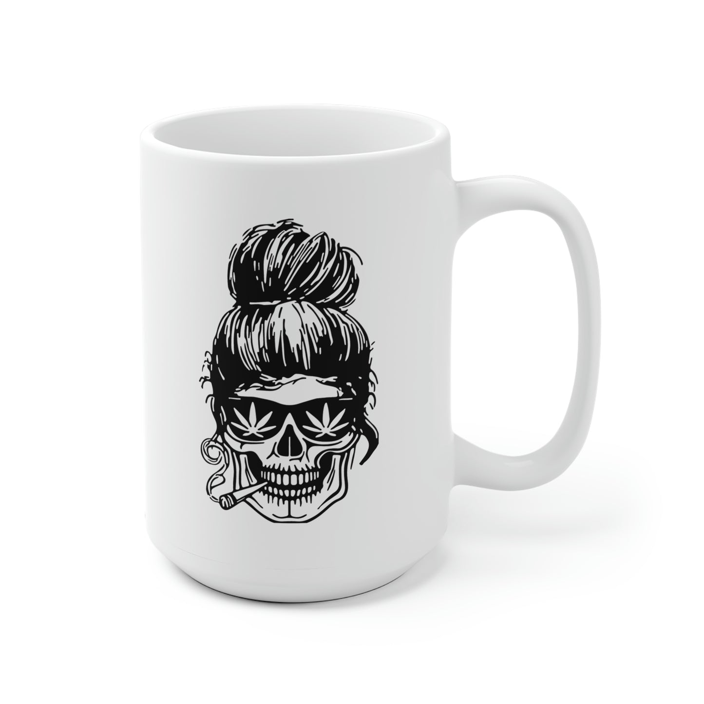 Stoner Woman Skull Mug