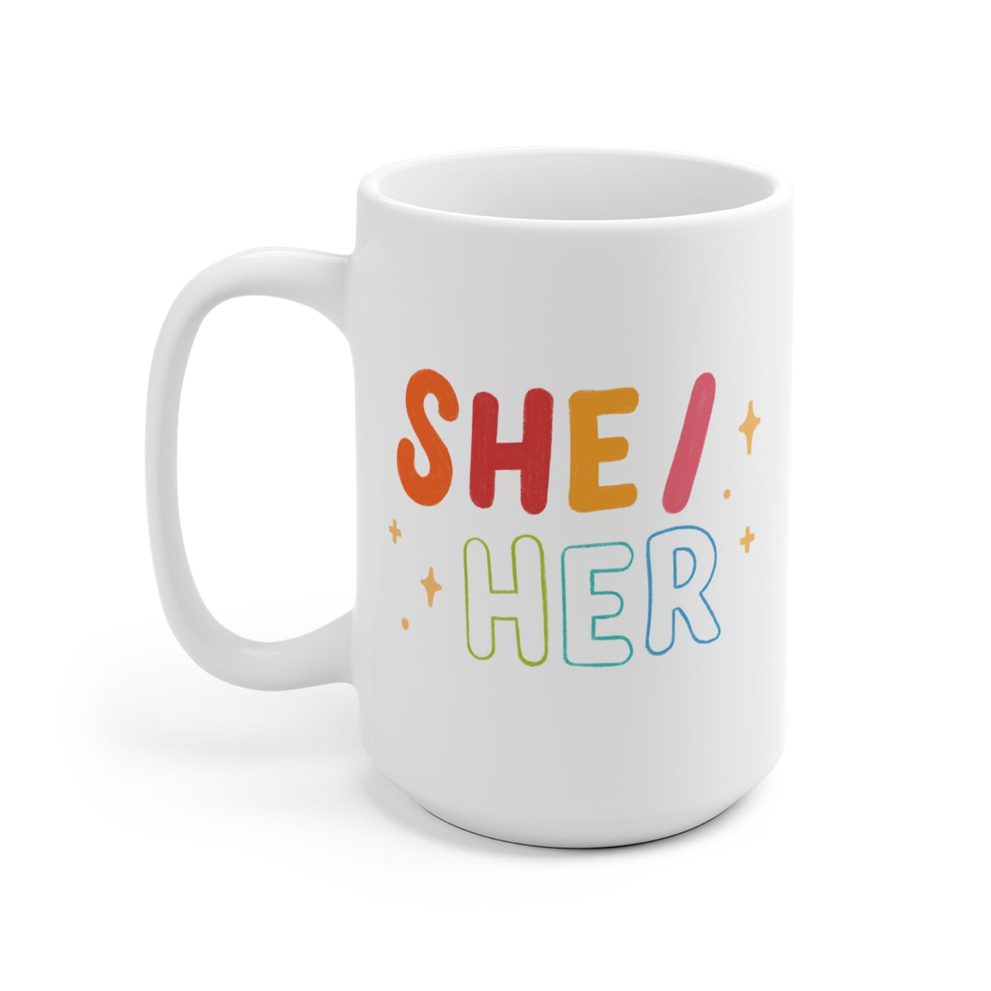 She/Her Pronoun Mug