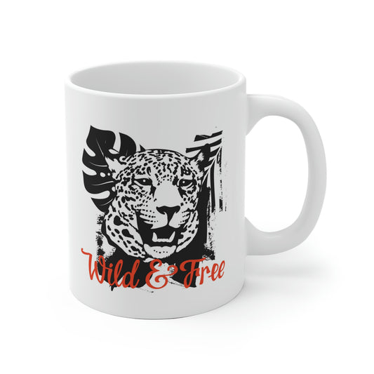 Wild And Free Tiger Mug