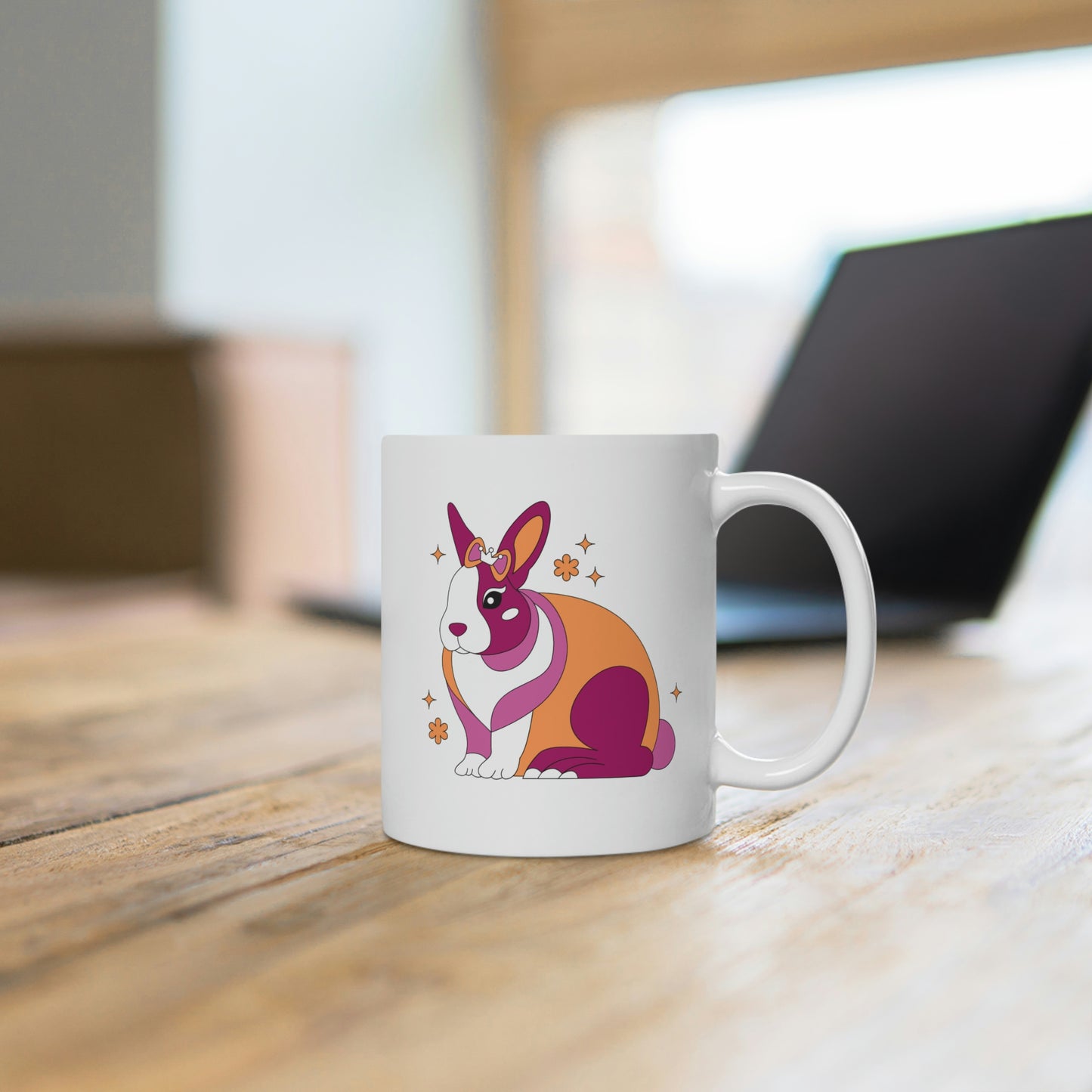 Lesbian Bunny Mug