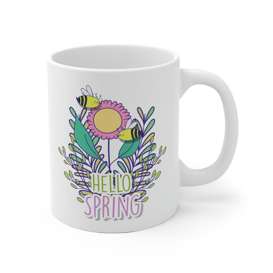 Hello Spring Bees Mug