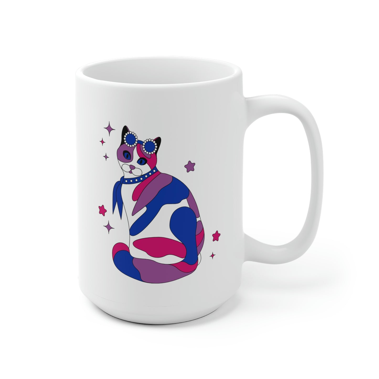 Bisexual Calico Cat Mug