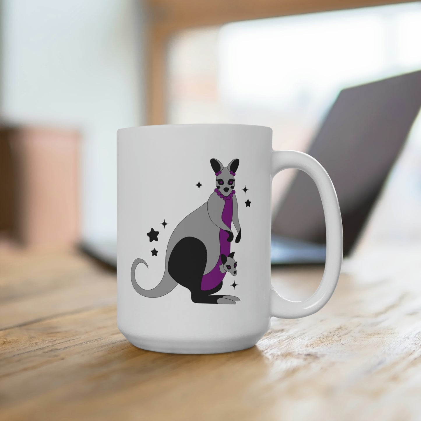 Asexual Kangaroo Mug