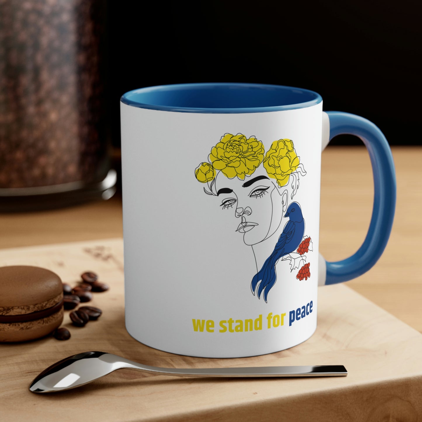 We Stand For Peace Ukraine Mug