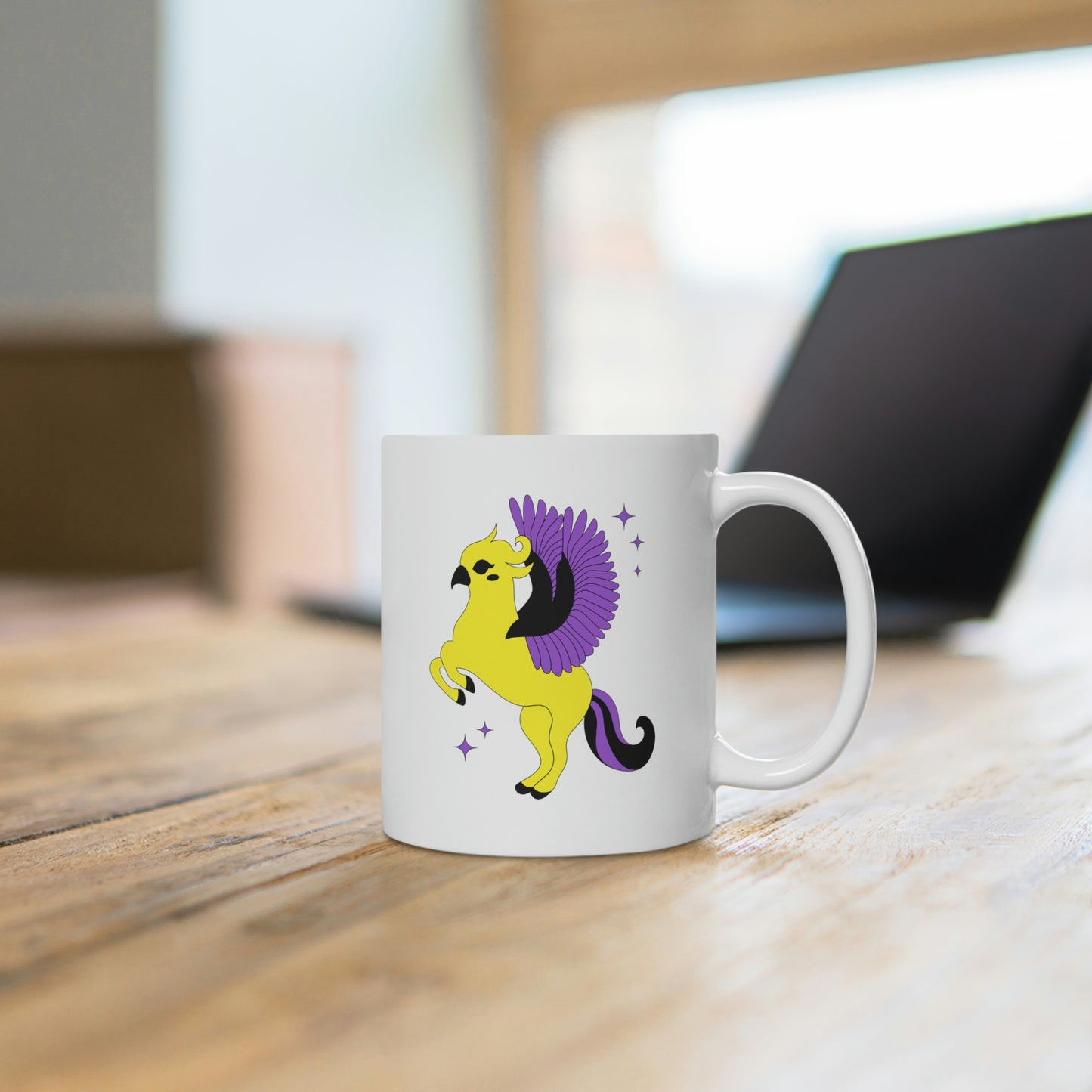 Nonbinary Griffin Mug