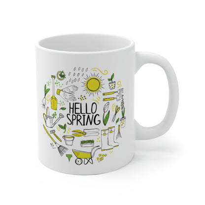 Hello Spring Gardener Mug