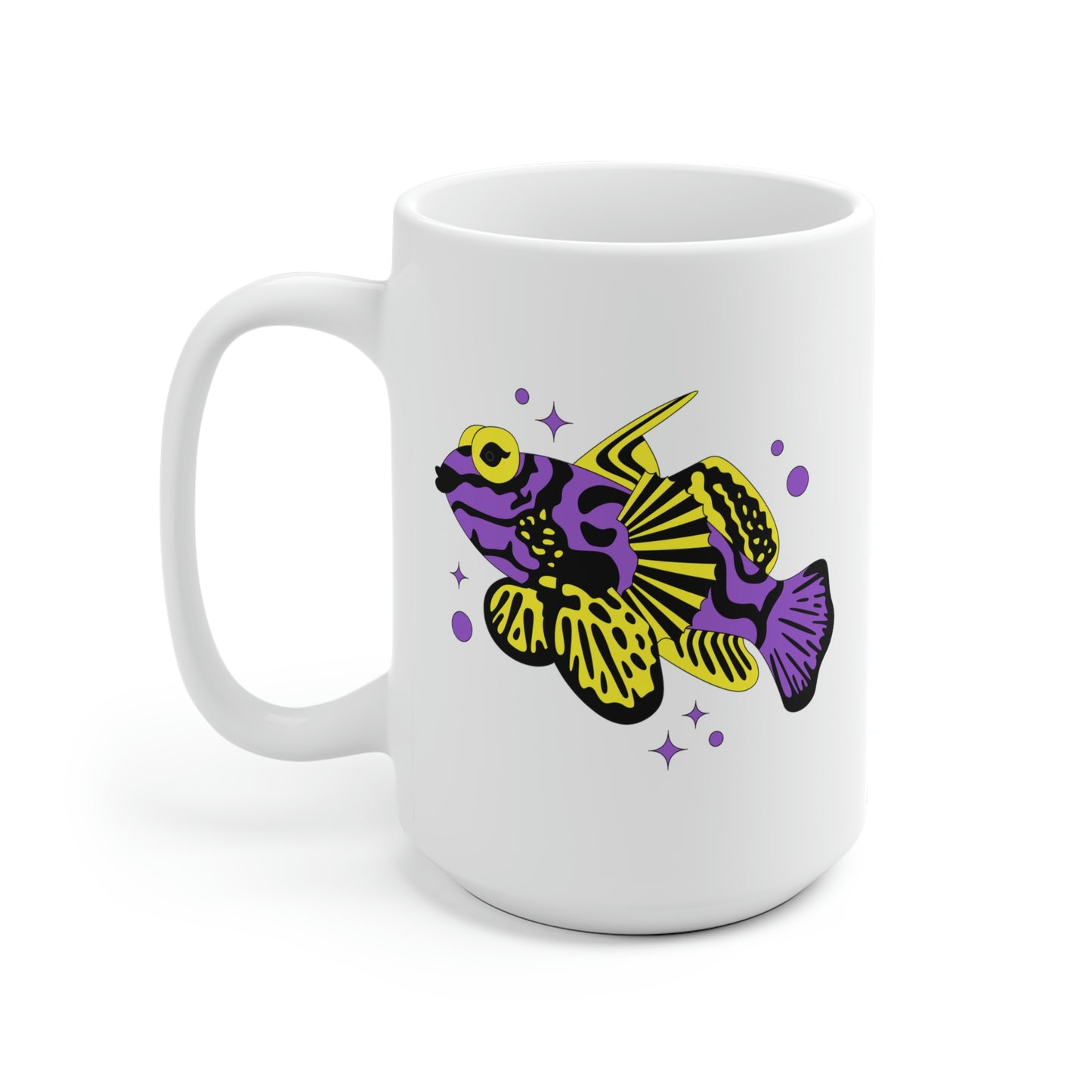 Nonbinary Mandarin Fish Mug