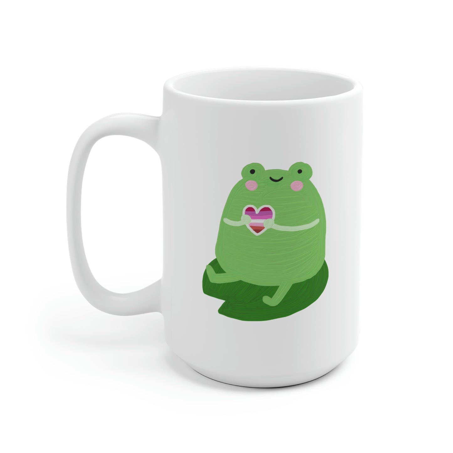 Lesbian Cute Frog Mug