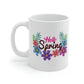 Hello Spring Flower Mug