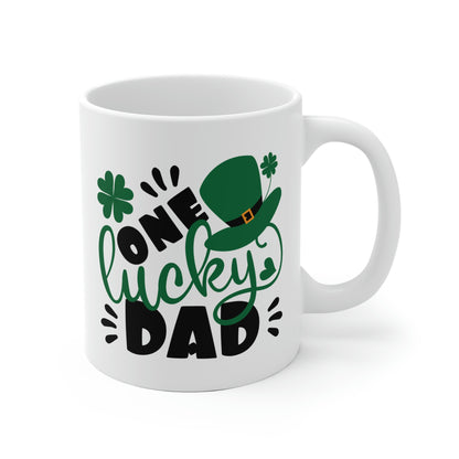 One Lucky Dad Mug