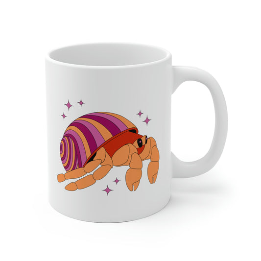 Lesbian Hermit Crab Mug