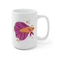 Lesbian Betta Fish Mug