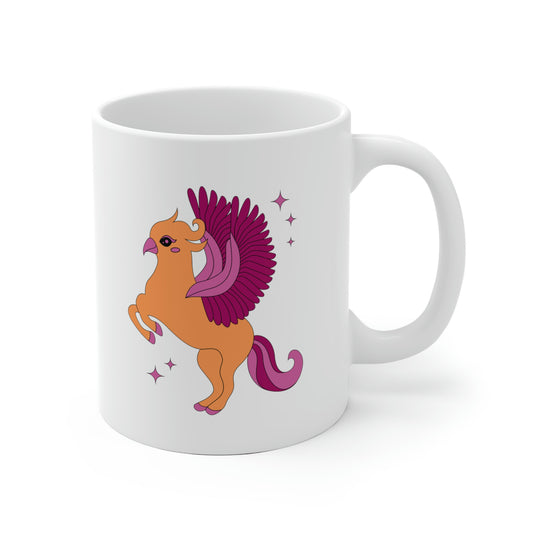 Lesbian Griffin Mug