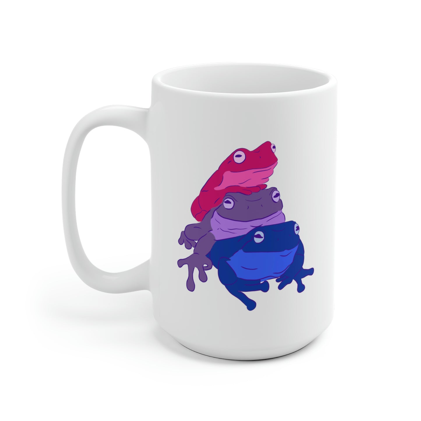 Bisexual Frog Stack Mug