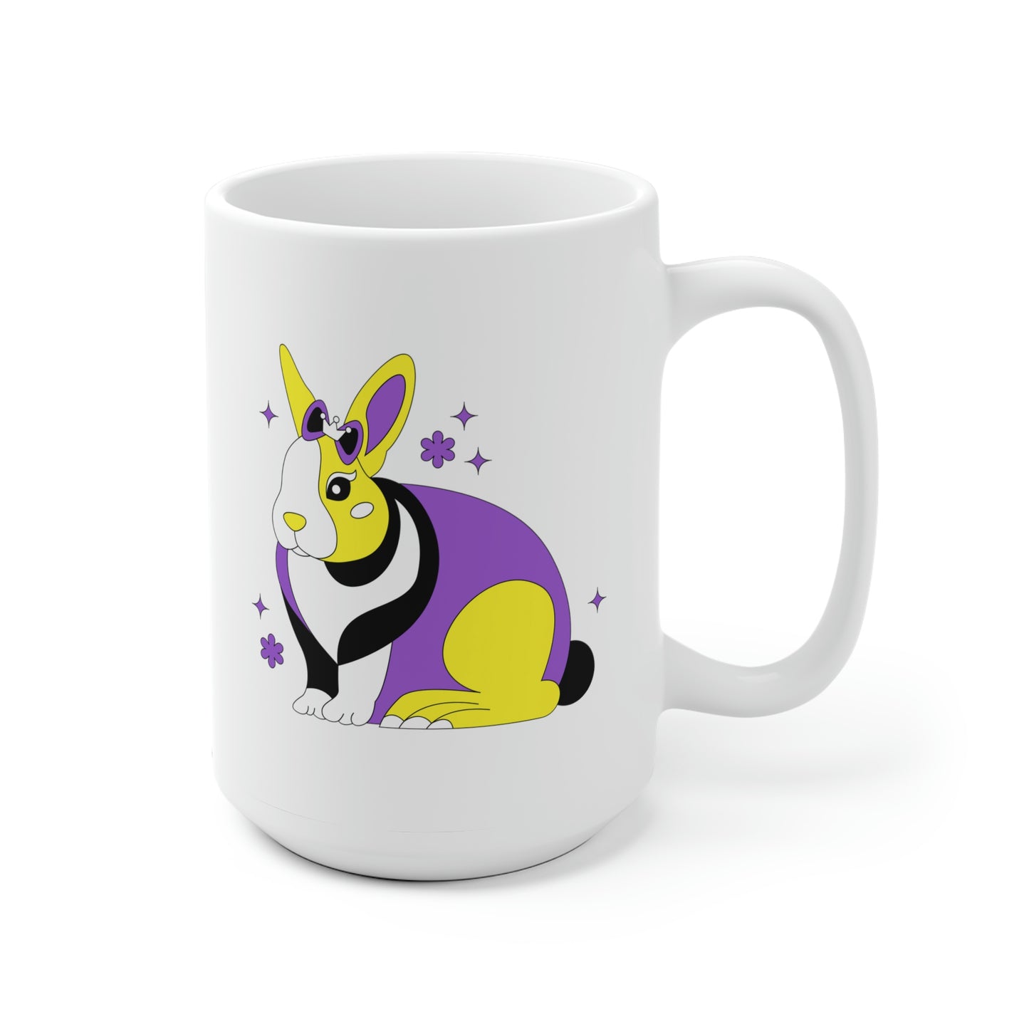 Nonbinary Bunny Mug