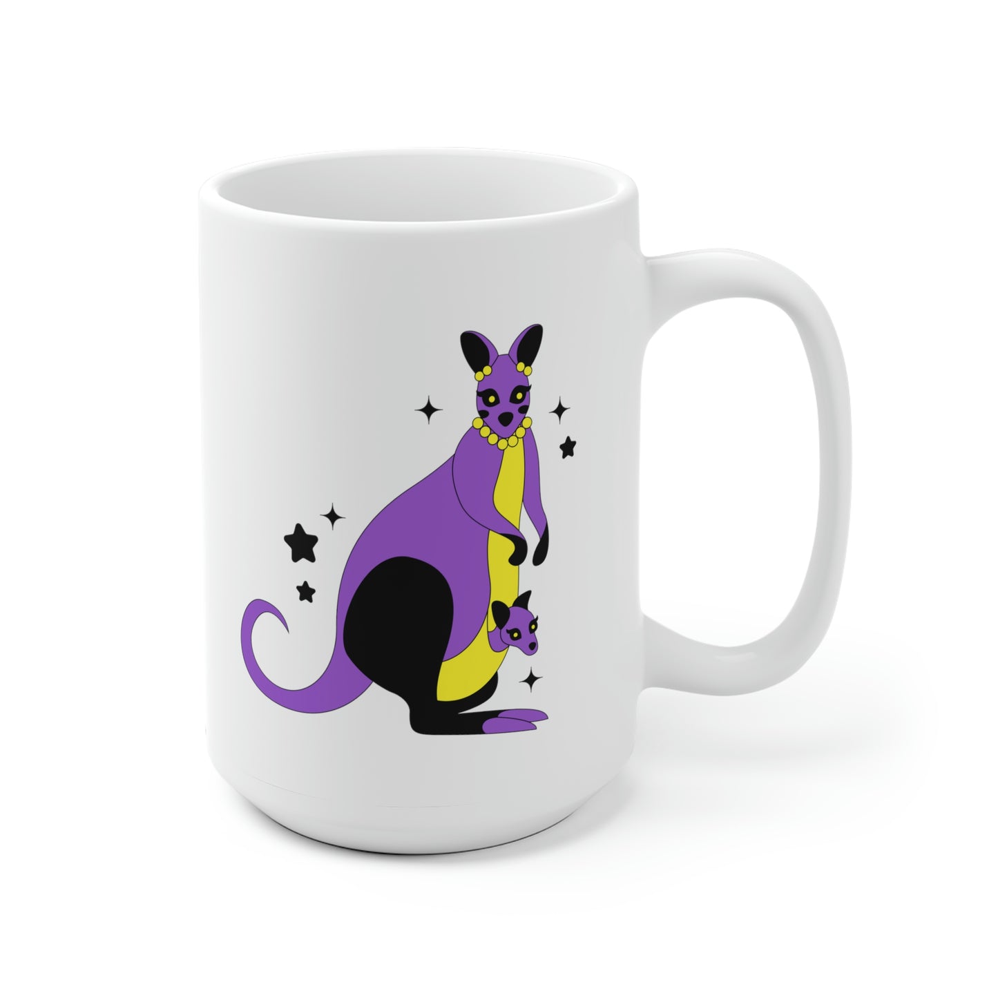 Nonbinary Kangaroo Mug