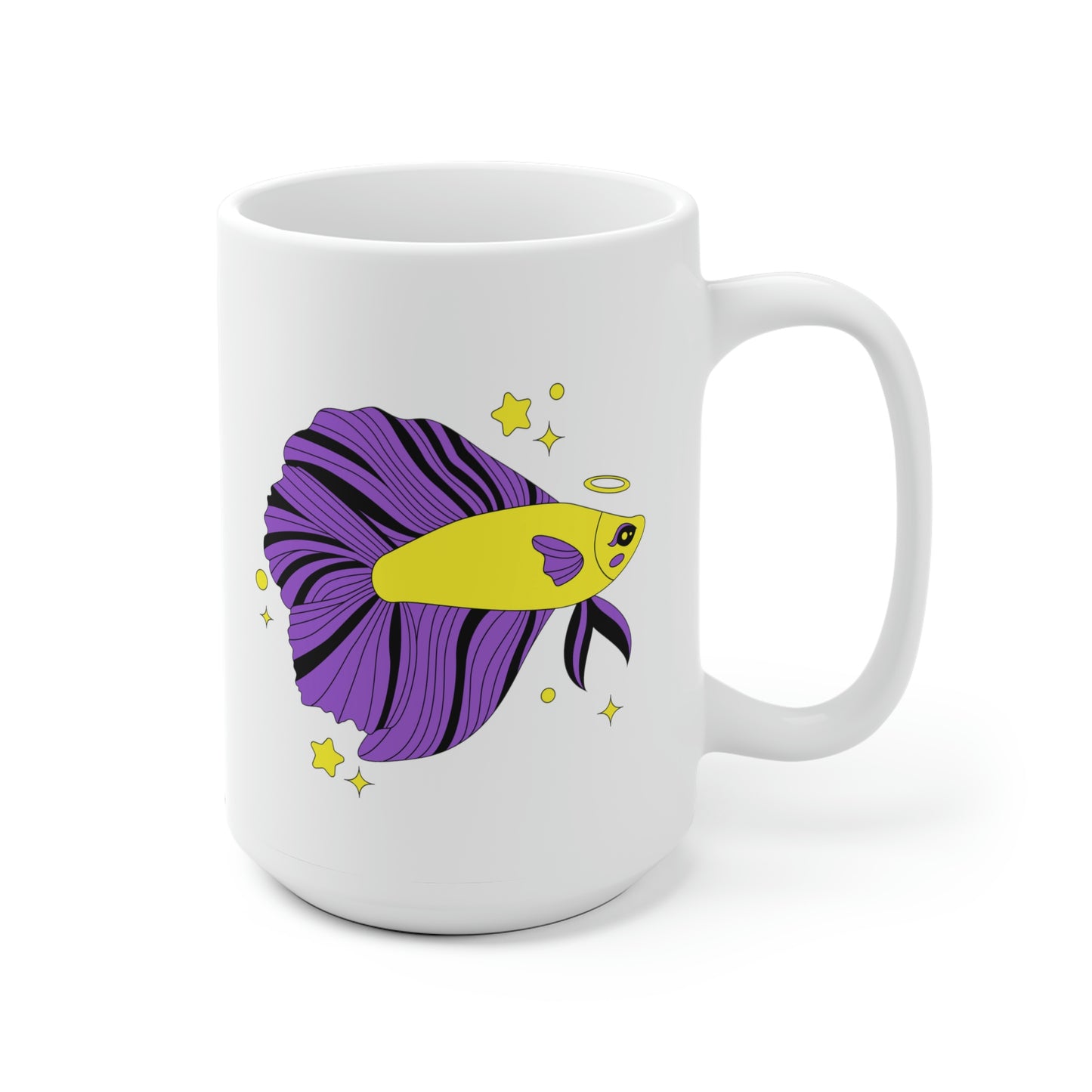 Nonbinary Betta Fish Mug