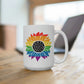 Rainbow Sunflower Mug