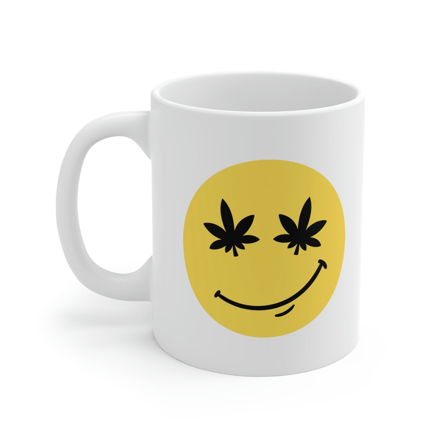 Stoner Smiley Face Mug