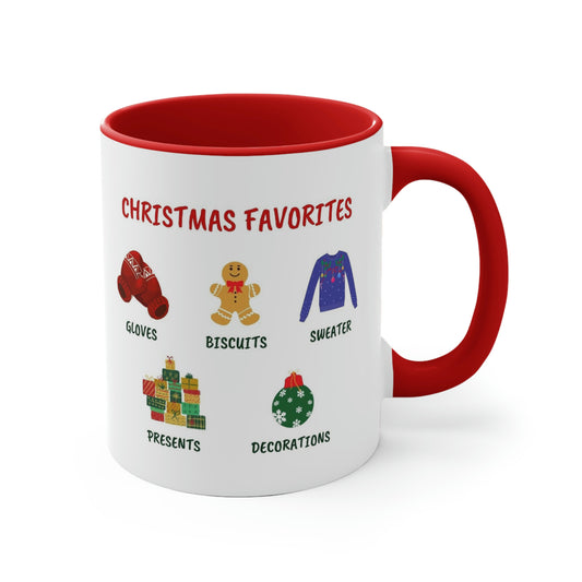 Christmas Favorites Mug