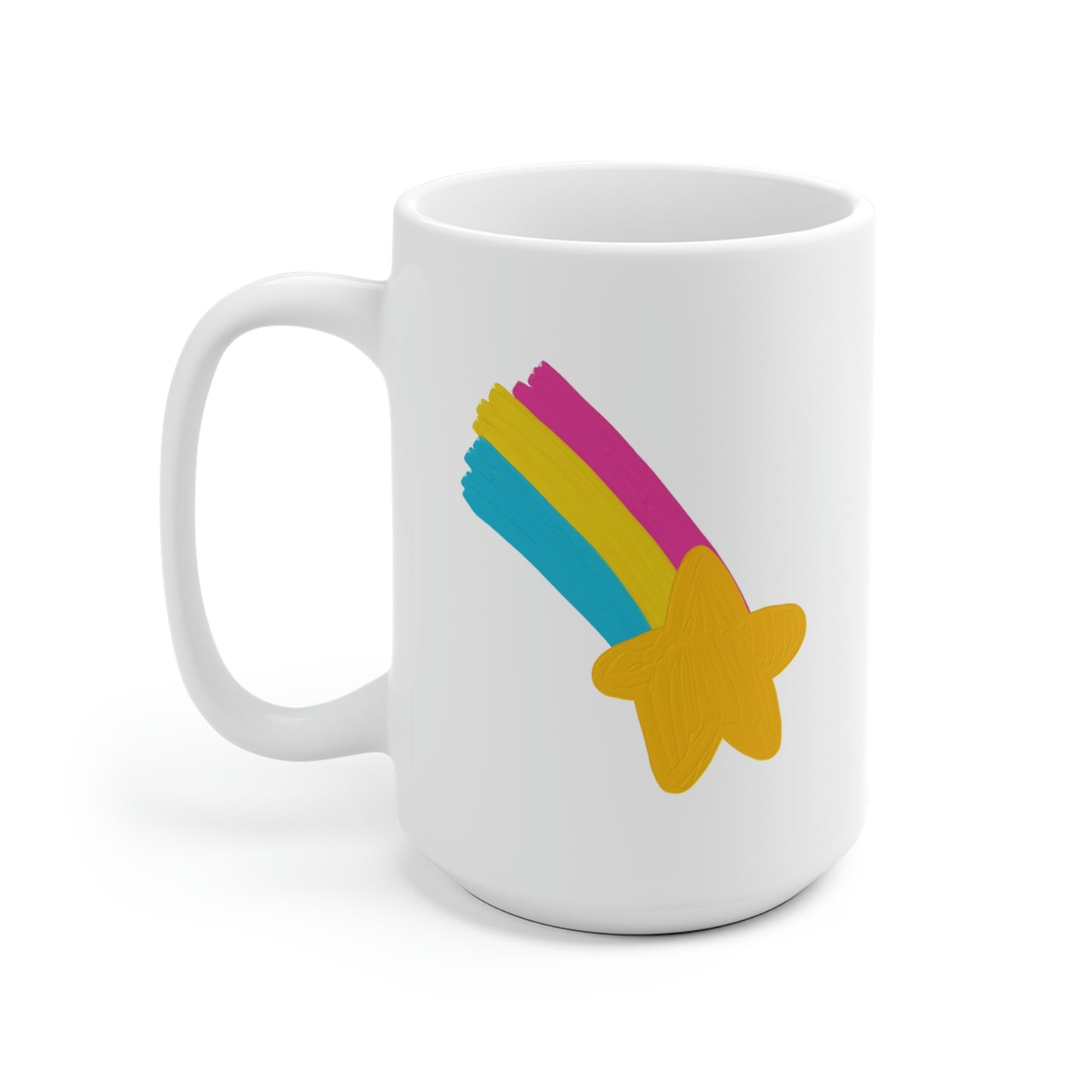 Pansexual Pride Shooting Star Mug