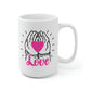 Love Open Hands Heart Mug