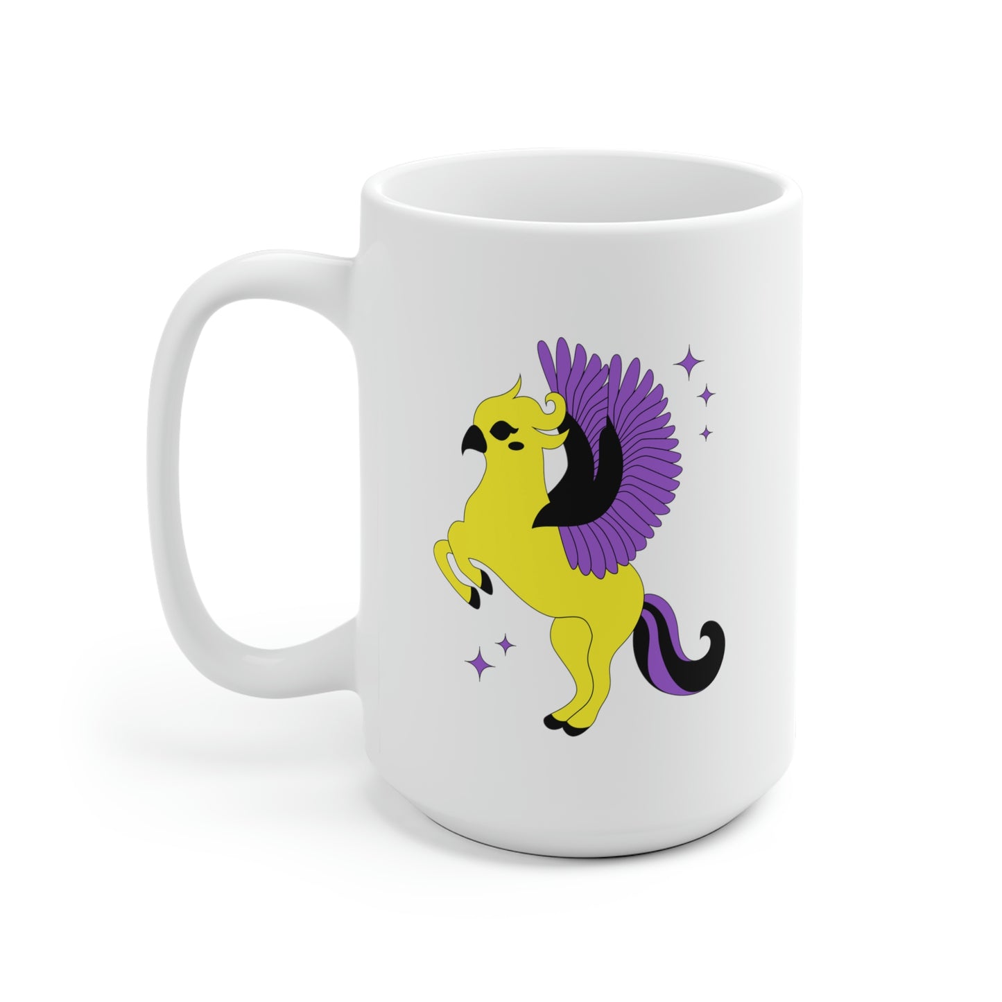 Nonbinary Griffin Mug