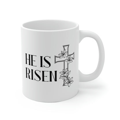 He Is Risen Mug Cross Mug