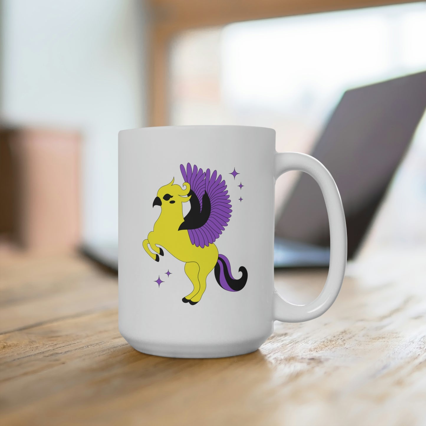 Nonbinary Griffin Mug