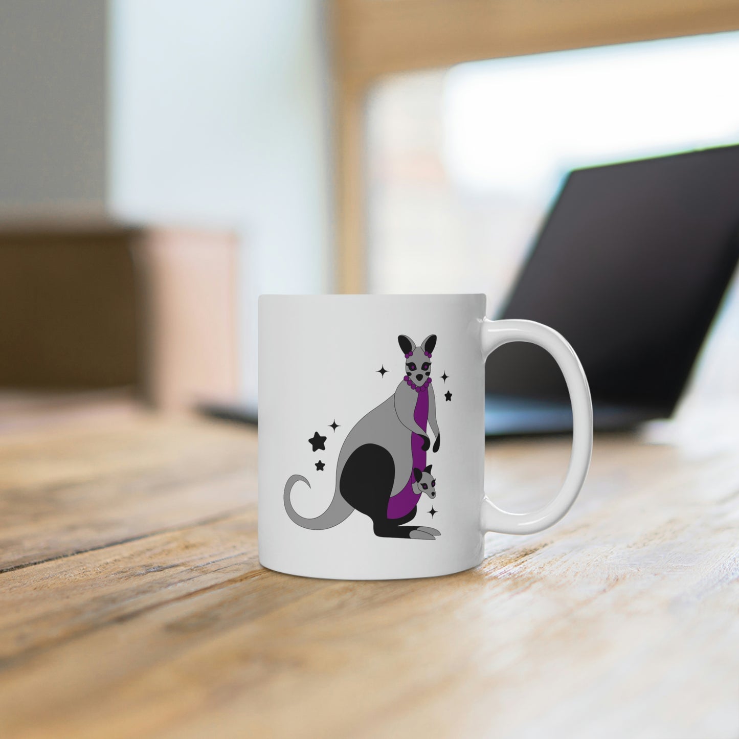 Asexual Kangaroo Mug