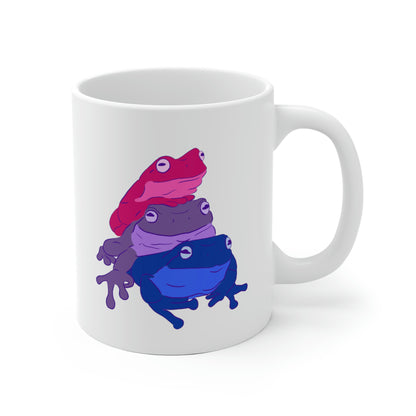 Bisexual Frog Stack Mug