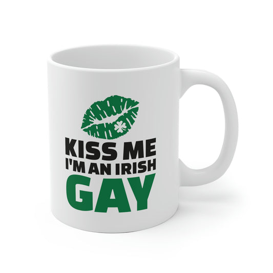 Kiss Me I'm An Irish Gay Mug