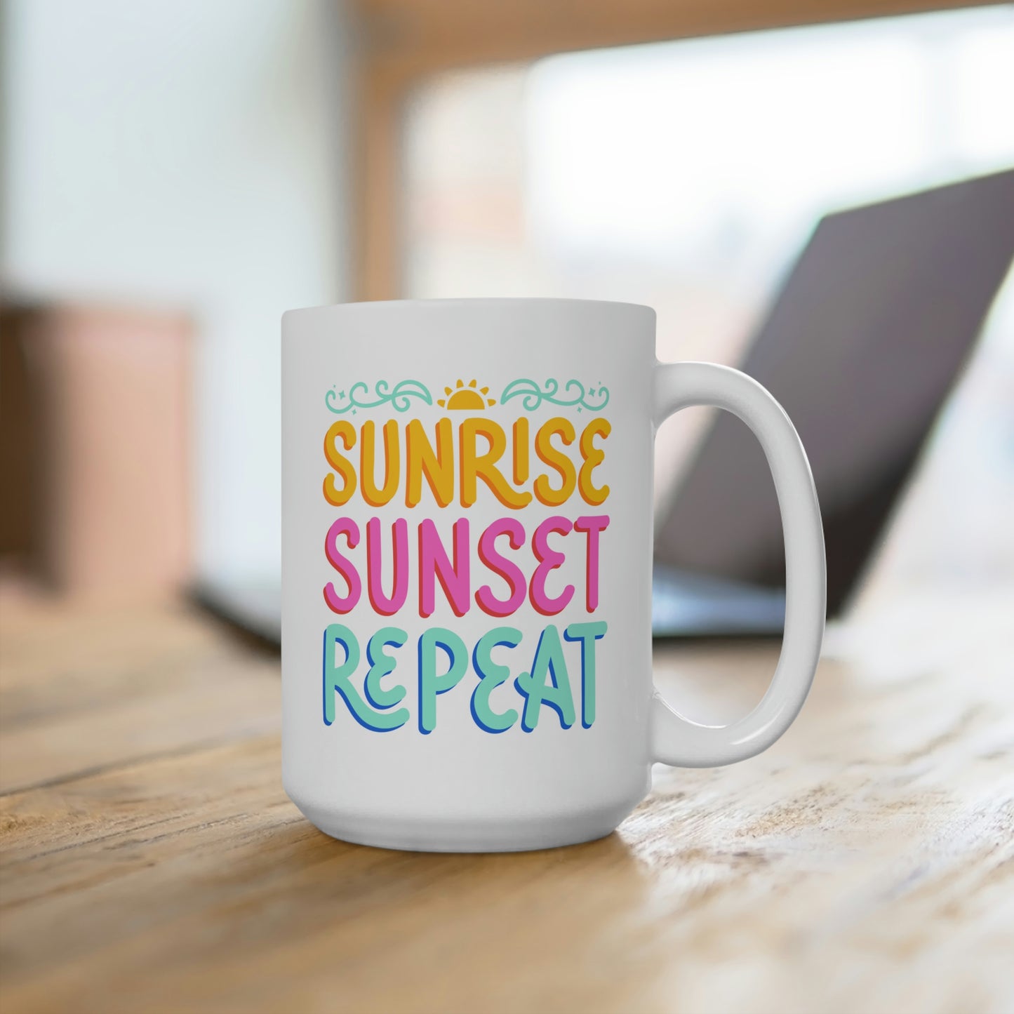 Sunrise Sunset Repeat Mug