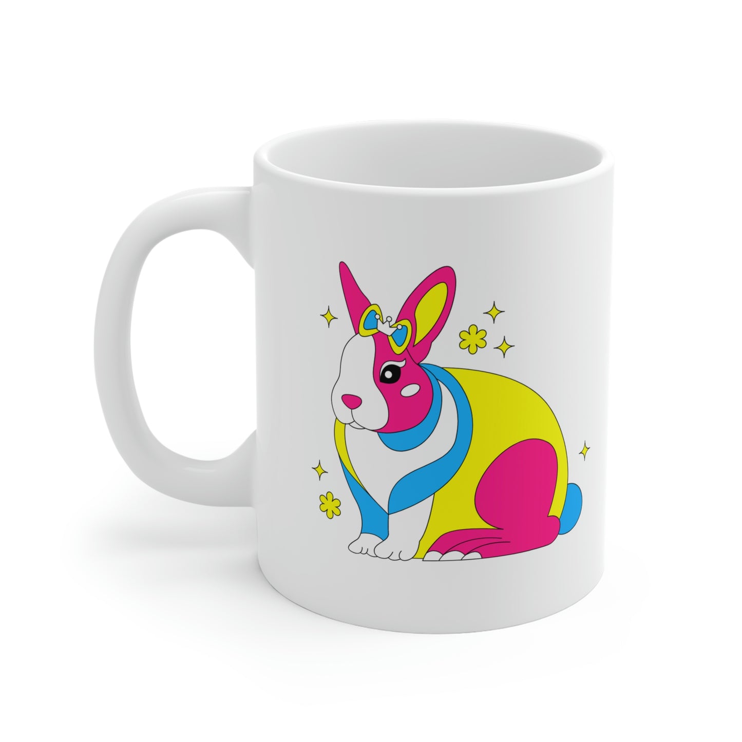 Pansexual Bunny Mug