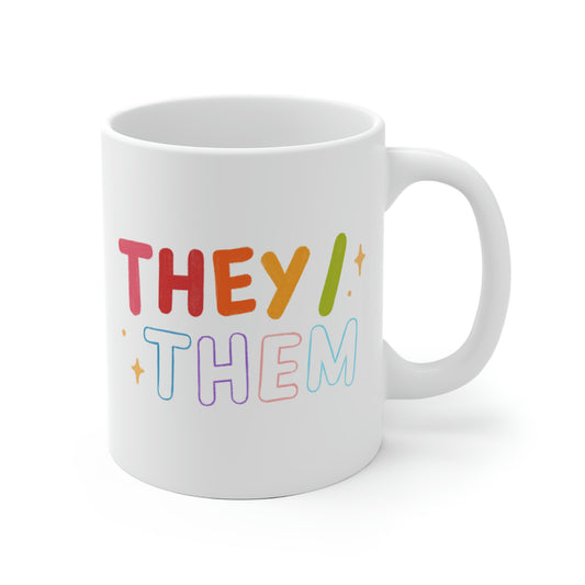 They/Them Pronoun Mug