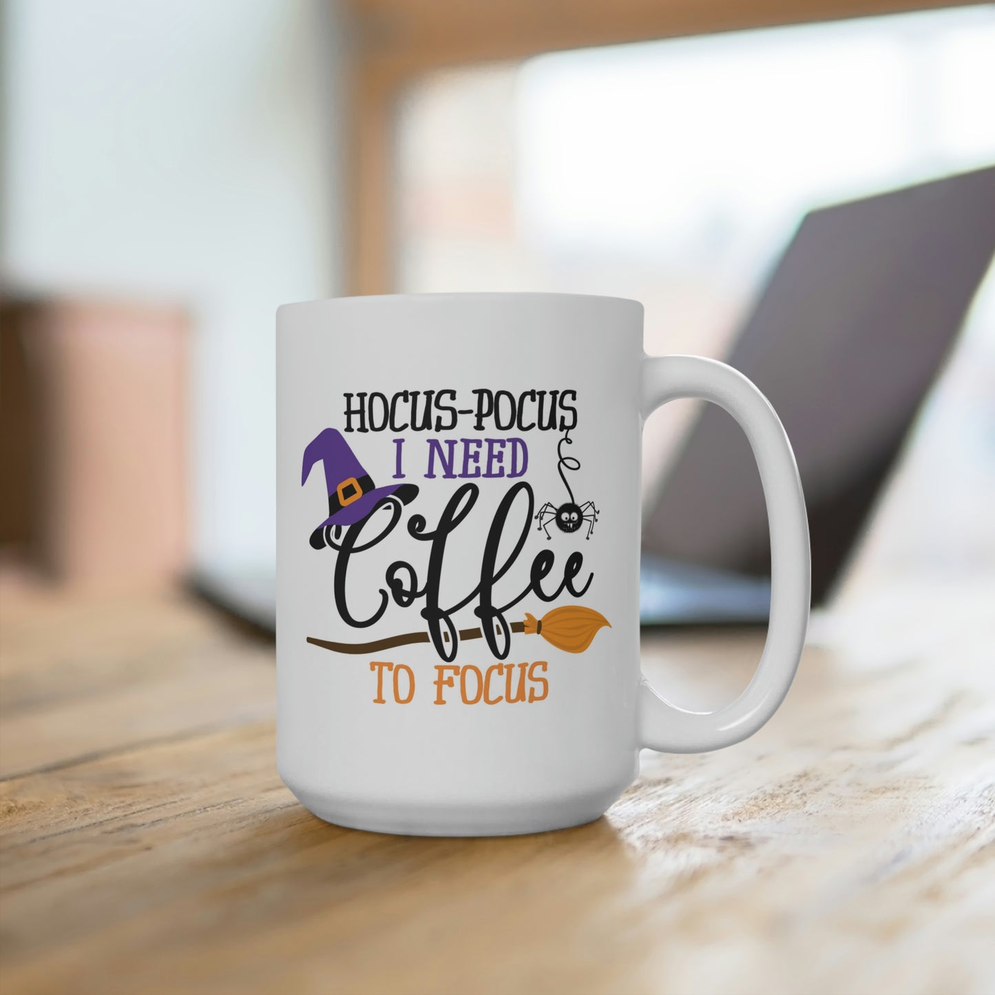 Hocus-Pocus I Need Coffee To Focus Mug