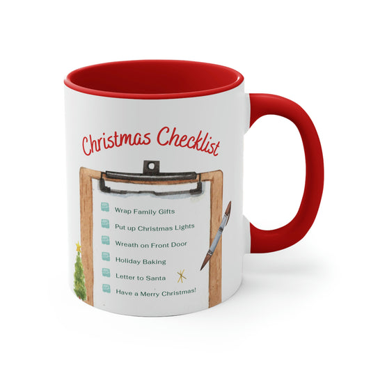 Christmas Checklist Mug
