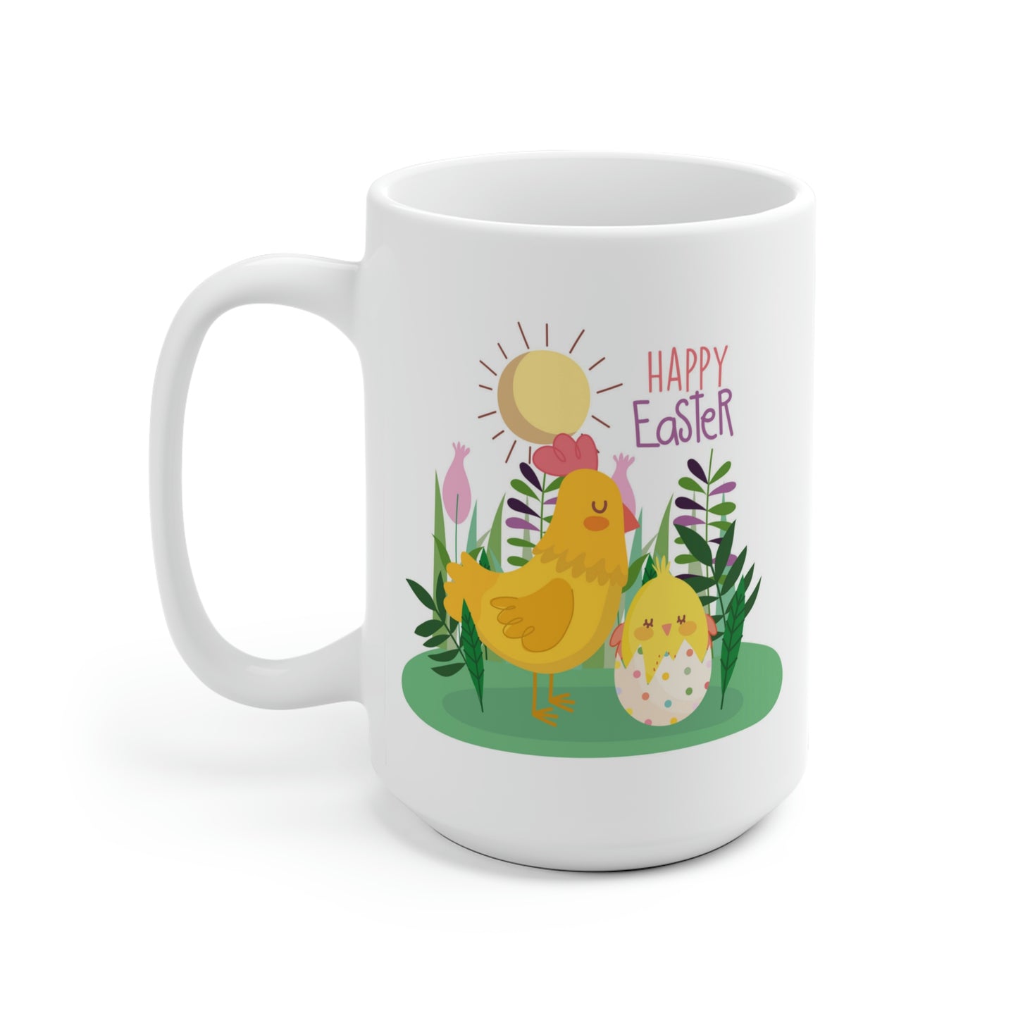 Happy Easter Rooster Mug