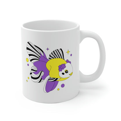 Nonbinary Goldfish Mug