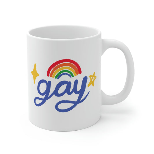 Gay Rainbow Mug