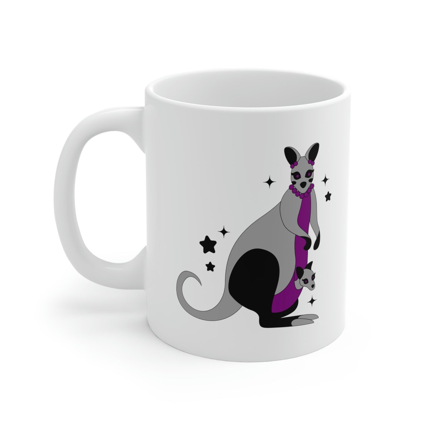 Asexual Kangaroo Mug